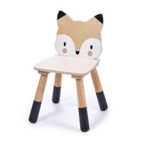 ราคา tender leaf toys เฟอร์นิเจอร์เด็ก เฟอร์นิเจอร์ไม้ เก้าอี้ลายสุนัขจิ้งจอก forest fox chair (12294506)