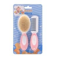 ราคา Pump Nom Happy ชุดแปรงและหวี ขนแปรงนิ่ม Camera Baby ขนแพะ / Anoi Baby หวี J *ชมพูอ่อน (12300849)