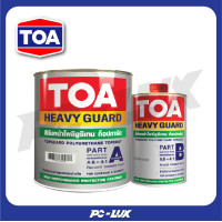 ราคา TOA โพลียูรีเทน ชนิดเงา รุ่น HDC ท็อปการ์ด A+B ขนาด 1 แกลลอน Safety Red 0300 (12291524)