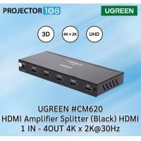 ราคา ugreen #cm620 (p/n 40202eu) hdmi amplifier splitter (black) hdmi 1 in - 4out 4k x 2k@30hz (12310456)