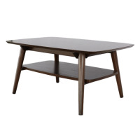 ราคา leven โต๊ะกลางไม้ยางพารา ดราก้อนไฟล์ dragonfly ขนาด 100 x 60 x 45 cm. (12313123)