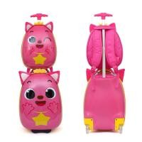 ราคา MAMAPAYS : กระเป๋าเดินทางล้อลากพร้อมกระเป๋าสะพายสำหรับเด็ก Baby Shark - Pinkfong Pinkfong (12317410)