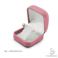 ราคา prosperpack กล่องกำมะหยี่ใส่ต่างหูสีโอรส/ขาว จัดเก็บต่างหูแบบแขวงได้ วางโชว์ต่างหูเพิ่มความสวยงาม แพ้คเกจใส่เครื่องประดับ พกพาได้ รุ่น 26or-w (12320570)