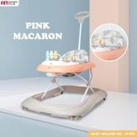 ราคา FIN รถหัดเดินเด็ก รุ่น W1001 พับเก็บได้ มีกันลื่น รับน้ำหนักได้ 12 KG. รถหัดเดินเด็ก W1001/ชมพู (12331627)