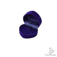 ราคา Prosperpack รวมกล่องกำมะหยี่สีน้ำเงินใส่เครื่องประดับ แหวนหัวใจF BL (12333341)
