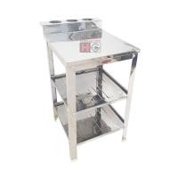 ราคา lucky flame ชั้นวางเตาเดี่ยว สแตนเลส sb-502 มีที่วางขวดเครื่องปรุง กว้าง 43 ซม. (12322866)