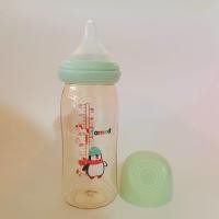 ราคา Famed ขวดนมสีชา PPSU 5ออนซ์ 8ออนซ์ รุ่น penguin ทนร้อน ทนทาน pengiun 8oz สีเขียว,จุกเสมือนพีเจ้น L (12338260)