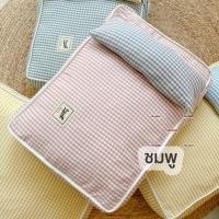 ราคา MM SHOP เบาะนอนน้องหมาน้องแมว เบาะนอนสัตว์เลี้ยง ที่นอนสัตว์เลี้ยง ลายสก๊อต ชมพู M 65x50cm. (12308066)