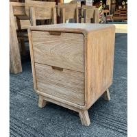 ราคา daohandmade ตู้หัวเตียงไม้จริง โทนสีเสี้ยนขาว ราคาต่อชิ้น ขนาด 40*50*60cm (12328620)