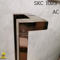 ราคา SKC มือจับประตู 1023 - 60 CM (25mm) ใช้ได้ทั้งบานไม้ อลูมิเนียม กระจก มือจับประตูไม้ มือจับประตูอลูมิเนียม AC ทองแดง (12327065)