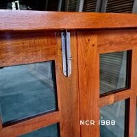 ราคา NCR 1988 ชุดหน้าต่างบานเปิดไม้พร้อมวงกบและอุปกรณ์ บานบันไดลิงคู่ ไม่รวมกระจก ไม่ทำสี บานกว้าง50,60ซม. สูง100 ซม.(รอบใน) 50x100 cm อุปกรณ์เปิดแบบบานพั (12330436)