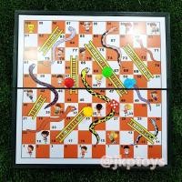 ราคา Todds & Kids Toys เกมบันไดงู (แม่เหล็ก) (Snake Ladders) เป็นเเม่เหล็ก กระดานพับเก็บ พกพาได้ ขนาด 30x30 ซม หลากสี (12337760)