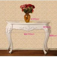 ราคา FairyHouse โต๊ะคอนโซล โต๊ะหลุยส์ CT22-01 เดินเส้นสีเงิน ยาว120 (12307437)