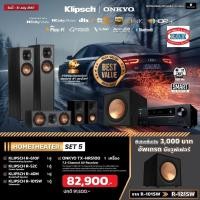ราคา ONKYO TX-NR5100 + KLIPSCH R-610F + R-52C + R-40M + R-101SW 7.2 CH ATMOS , DTS-X 5.2.2 BLACK COLOR (12327726)