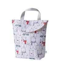 ราคา Pump Nom Happy ถุงผ้าใส่แพมเพิส ใส่ของอเนกประสงค์ ใส่ขวดนม / แพมเพิส / ipad หนังสือ มีหูหิ้ว (L)หมีโพล่า (12301896)