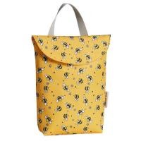 ราคา Pump Nom Happy ถุงผ้าใส่แพมเพิส ใส่ของอเนกประสงค์ ใส่ขวดนม / แพมเพิส / ipad หนังสือ มีหูหิ้ว (S)ผึ้งน้อย (12301901)