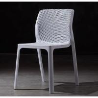 ราคา Kawaree shop เก้าอี้สไตล์นอร์ดิก เก้าอี้พลาสติกแข็งขึ้นรูป สีขาว (12291639)