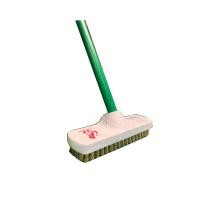 ราคา nclproduct.official แปรงขัดพื้นขนทองเหลือง ด้ามเหล็กหุ้ม ด้ามยาว ขจัดคราบฝังแน่น เขียวเข้ม (12346803)