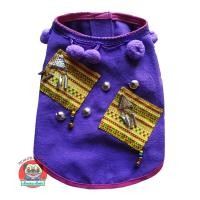 ราคา Annymalls เสื้อสุนัข เสื้อแมว เสื้อเด็กดอยน้องหมาแมว สีม่วงชมพู (แบบเสื้อ) ไซส์ 6 (12341675)