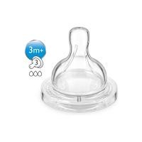 ราคา Babi Goods จุกนมซิลิโคน Anti-colic Philips Avent 3m+ (12346201)