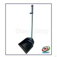 ราคา nclproduct.official ที่ตักขยะเหล็กมีที่ล็อคไม้กวาด โกยขยะเหล็กพ่นสี DINO BRAND เทา (12346397)