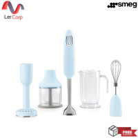 ราคา (smeg) เครื่องปั่นอาหารมือถือ 50 retro style aesthetic รุ่น hbf22pbeu สีฟ้าพาสเทล (12352369)