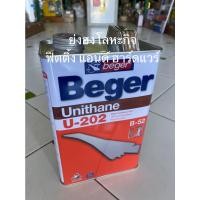 ราคา Beger Unithane B-52 เบเยอร์ ยูนีเทน B-52 สีทาพื้นไม้ภายใน U-202 ขนาดแกลลอน และ 1/4 ทินเนอร์ M-44 U-202 ขนาดแกลลอน (12352399)