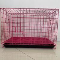ราคา JSM กรงหมา กรงแมว กรงหนู รุ่นสีๆ กรงสัตว์เลี้ยง กรงกระต่าย ขนาด 59x43x45 ซม. แข็งแรงไม่บิดงอ สีชมพู (12310905)