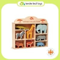 ราคา Tender Leaf Toys ของเล่นไม้ ของเล่นเสริมพัฒนาการ ชุดสวนสัตว์ Safari Collection Normal (12331490)