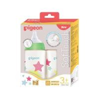 ราคา Babi Goods ขวดนม PPSU ลายสตาร์ 5oz. และ 8 oz แพ็ค 2 Pigeon 8 oz (12345044)