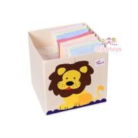 ราคา Todds & Kids Toys by JKP Toys กล่องเก็บของเล่นสำหรับเด็กมีฝาปิด กล่องเก็บของอุปกรณ์จัดเก็บเสื้อผ้า กล่องใส่ของจิปาถะ สิงโต (12337571)
