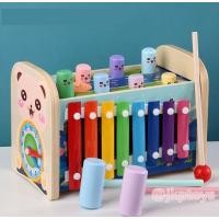 ราคา Todds & Kids Toys 2 in 1 ทุบตุ่นผลุบโผล่ ระนาด ฟันเฟือง นาฬิกาสอนเวลา ไม่มีเสียง ไม่มีไฟ (12337776)