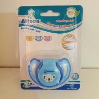 ราคา Famedจุกนมหลอก BPA FREE พร้อมสายคล้อง Attoon หัวแบน และหัวกลมไม่มีสายคล้อง Attoonหัวกลมสีฟ้า (12338790)