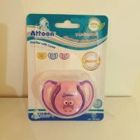 ราคา Famedจุกนมหลอก BPA FREE พร้อมสายคล้อง Attoon หัวแบน และหัวกลมไม่มีสายคล้อง Attoonหัวกลมสีม่วง (12338792)