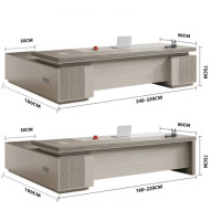 ราคา High-tech-bed Furniture โต๊ะผู้บริหาร โต๊ะทำงานผู้บริหาร โต๊ะผู้จัดการ โต๊ะคอมพิวเตอร์ออฟฟิศ ดีไซน์โมเดิร์นทันสมัย 180 cm (12342608)