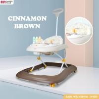 ราคา FIN รถหัดเดินเด็ก รุ่น W1001 พับเก็บได้ มีกันลื่น รับน้ำหนักได้ 12 KG. รถหัดเดินเด็ก W1001/น้ำตาล (12331628)