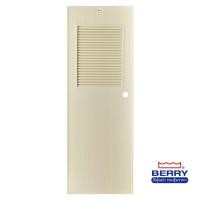 ราคา ประตู pvc ประตู พีวีซี berry b2 บานเกล็ด 80*200 สีครีม เจาะ (12313678)