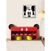 ราคา PP Home ตู้ใส่รองเท้า Mickey Mouse เฟอร์นิเจอร์ตกแต่งลายมาริโอ่ 85x40 CM B (12314045)