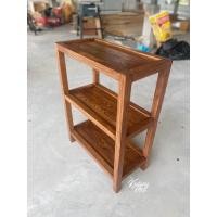 ราคา โกดังไม้ - ชั้นวางของไม้สน ทาเคลือบย้อมสีไม้สัก ขนาดกว้าง 40* ยาว 60* สูง 80 ซม. (12314827)