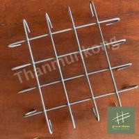 ราคา ฐานเสามั่นคง ตะแกรง ฟุตติ้ง สำเร็จรูป เหล็ก8มม.ข้ออ้อย 50ซมx50ซม. ตะแกรงก้นหลุม งานฐานราก Normal (12326821)