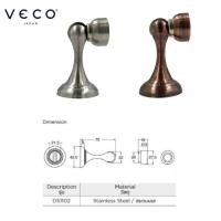ราคา VECO กันชนประตูแม่เหล็ก กันชนประตู สีทองแดงรมดำ (12320383)