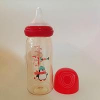 ราคา Famed ขวดนมสีชา PPSU 5ออนซ์ 8ออนซ์ รุ่น penguin ทนร้อน ทนทาน pengiun 8oz สีแดง,จุกเสมือนพีเจ้น S (12338277)