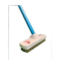 ราคา nclproduct.official แปรงขัดพื้นขนทองเหลือง ด้ามเหล็กหุ้ม ด้ามยาว ขจัดคราบฝังแน่น ฟ้า (12346799)