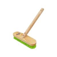 ราคา nclproduct.official แปรงขัดพื้น ขัดผนังด้ามสั้น ขนไนล่อนด้ามไม้ แปรงอเนกประสงค์ เขียวอ่อน (12346819)