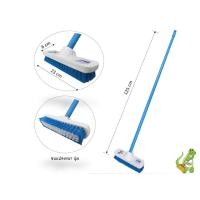 ราคา nclproduct.official แปรงขัดพื้นด้ามยาว หัวแปรงไฟเบอร์ ฟ้า (12346929)