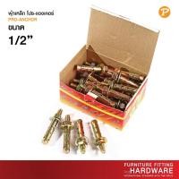 ราคา pansiam พุ๊กเหล็ก ขนาดเกลียว 1/2 นิ้ว รุ่น p-16012 พุกเหล็ก (บรรจุ 30 ชิ้น/กล่อง) (12341263)