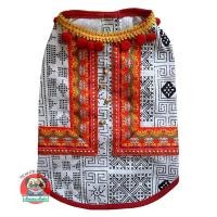 ราคา Annymalls เสื้อสุนัข แมว ลายชาวเขาสีขาว ไซส์ 8 (12341683)