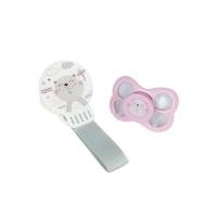 ราคา Babi Goods จุกดูดเล่นพร้อมสายหนีบ ลาย Buddy Babe Nuebabe ชมพู (12346188)