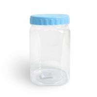 ราคา INNOPACK โหลพลาสติกทรงเหลี่ยม ฝาแบน ขวดโหล PET ขนาด 900ml. ฟ้าพาสเทล แพ็ค 6 ชิ้น (12310735)