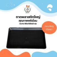 ราคา jsm ถาดพลาสติกใหญ่ สีดำ ถาดรองกรงสัตว์เลี้ยง ถาดวางต้นไม้ เนื้อหนา (12310930)